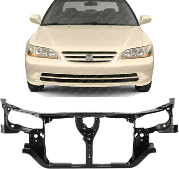 Front Radiator Support Assembly Steel Direct Replacement Compatible With 1998-2002 Honda Accord HO1225115 60400S4LA00ZZ