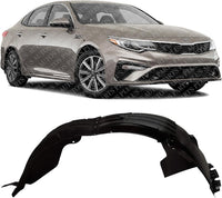 Front Fender Liner Right Passenger Side Direct Replacement Compatible With 2019-2020 Kia Optima KI1249158 86812D5500