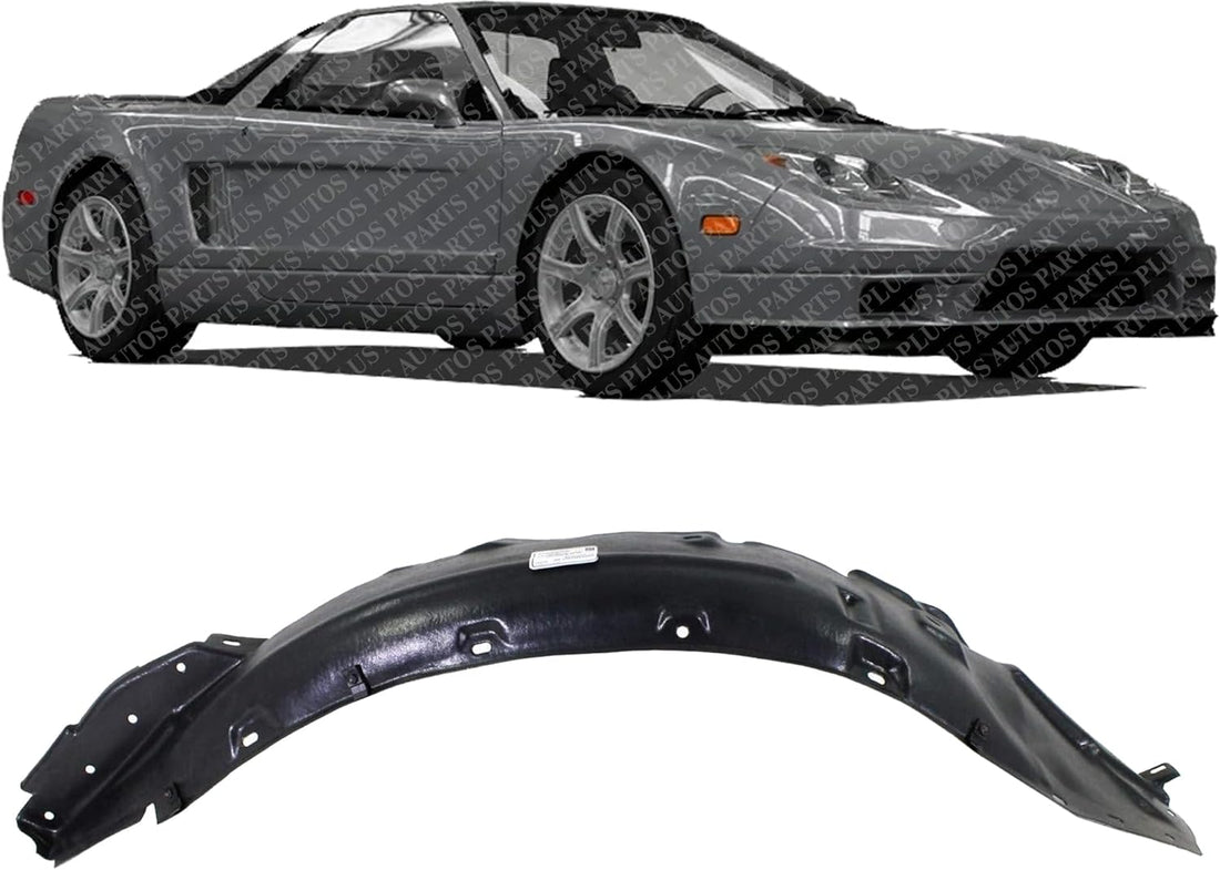 Front Fender Liner Right Passenger Side Direct Replacement Compatible With 2002-2005 Acura NSX AC1249114 74101SL0030