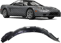 Front Fender Liner Right Passenger Side Direct Replacement Compatible With 2002-2005 Acura NSX AC1249114 74101SL0030