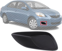 Front Fog Light Cover Right Passenger Side Direct Replacement Compatible With 2007-2012 Toyota Yaris TO2599105 5212752390