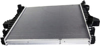 Front Radiator Aluminum Core Direct Replacement Compatible With 2003-2009 Dodge Ram 2500 3500 CH3010304 CH3010359 52028900AG 55056816AA