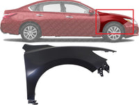 AUTOS PARTS PLUS Front Fender Prime Steel Right Passenger Side Direct Replacement Compatible With 2016-2018 Nissan Altima NI1241221 631009HS0A