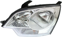 Set Of 2 Front Head Light Composite Assembly Right Passenger & Left Driver Side Direct Replacement Compatible With 2008-2010 Saturn VUE / 2012-2014 Chevrolet Captiva Sport GM2502306