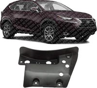 Front Section Fender Liner Right Passenger Side Direct Replacement Compatible With 2015-2021 Lexus NX200t / NX300 / NX300h LX1251118 5389578011
