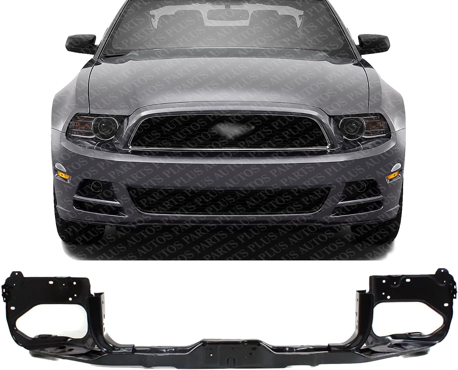 Front Radiator Support Upper Tie Bar Steel Direct Replacement Compatible With 2010-2014 Ford Mustang FO1225198 AR3Z16138A