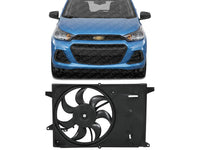 Front Radiator Fan Assembly Direct Replacement Compatible with 2016-2022 Chevrolet Spark GM3115271 42426778