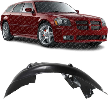 Front Fender Liner Right Passenger Side Direct Replacement Compatible With 2005-2010 Chrysler 300 / Dodge Charger CH1251128 5065502AD