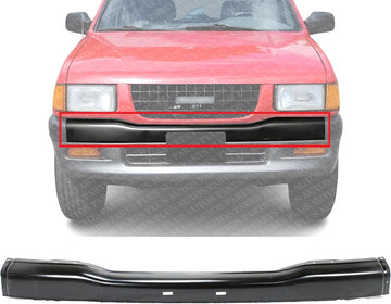Front Bumper Primed Steel Direct Replacement Compatible With 1993-1994 Isuzu Pickup / 1993-1997 Rodeo IZ1002116 8971283670