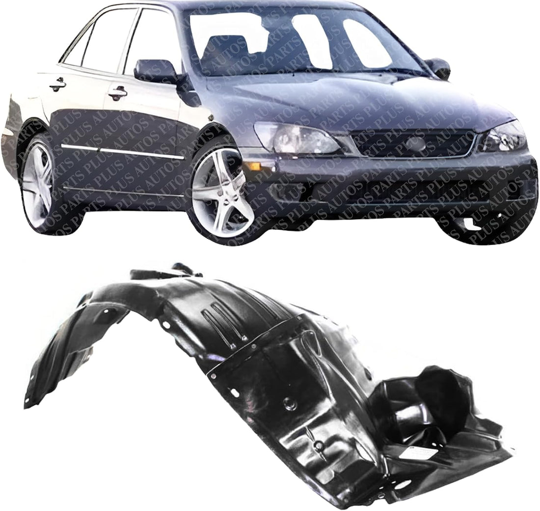 Front Fender Liner Right Passenger Side Direct Replacement Compatible With 2003-2005 Lexus IS300 LX1251108 5387553080