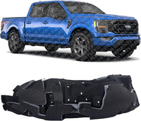Front Fender Liner Right Passenger Side Direct Replacement Compatible With 2021-2023 Ford F-150 FO1249210 ML3Z16102D
