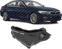 Front Section Fender Liner Right Passenger Side Direct Replacement Compatible With 2017-2020 BMW 5-Series BM1251133 51718060032