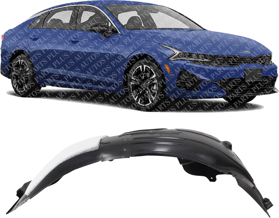 Front Fender Liner Right Passenger Side Direct Replacement Compatible With 2021-2024 Kia K5 KI1249167 86812L3300