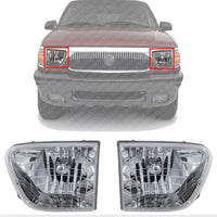 Set Of 2 Front Headlight Assembly Right Passenger & Left Driver Side Direct Replacement Compatible With 1998-2001 Mercury Mountaineer FO2502189 FO2503189 F87Z13008BF F87Z13008AF