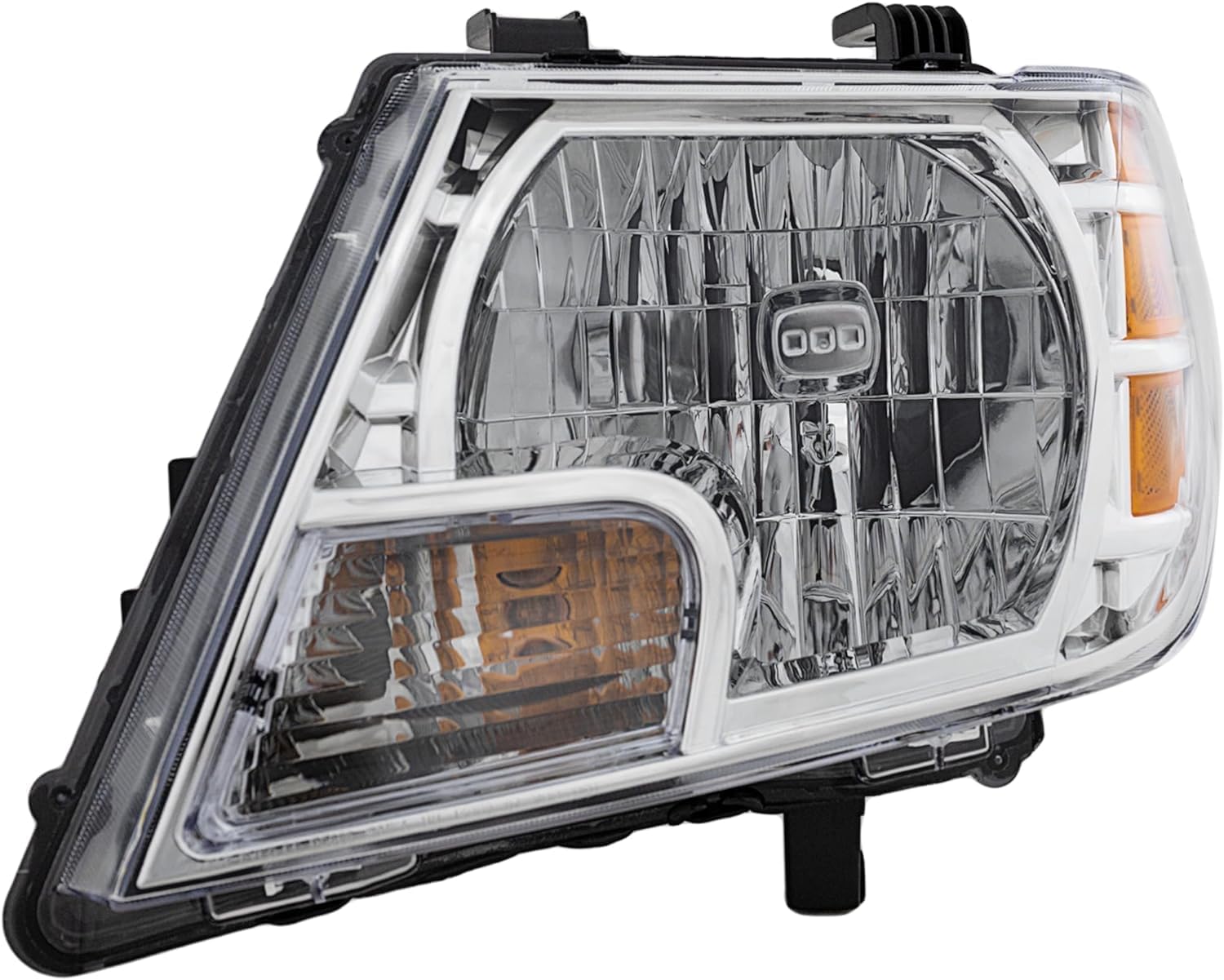 Front Head Light Assembly Left Driver Side Direct Replacement Compatible With 2009-2021 Nissan Frontier NI2502188 26060ZL40B