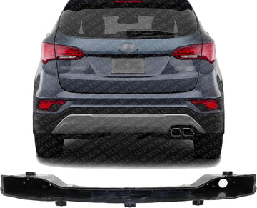 Rear Bumper Reinforcement Fiberglass Direct Replacement Compatible With 2017-2018 Hyundai Santa Fe Sport HY1106177 866314Z500