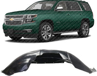 Front Fender Liner Left Driver Side Direct Replacement Compatible With 2015-2020 Chevrolet Suburban/Tahoe GM1248250 22969207