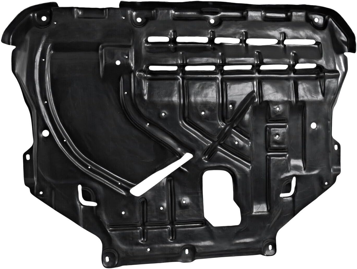 Front Engine Splash Shield Under Cover Direct Replacement Compatible with 2013-2019 Ford Escape / 2015-2019 Lincoln MKC FO1228125 EJ7Z6P013A