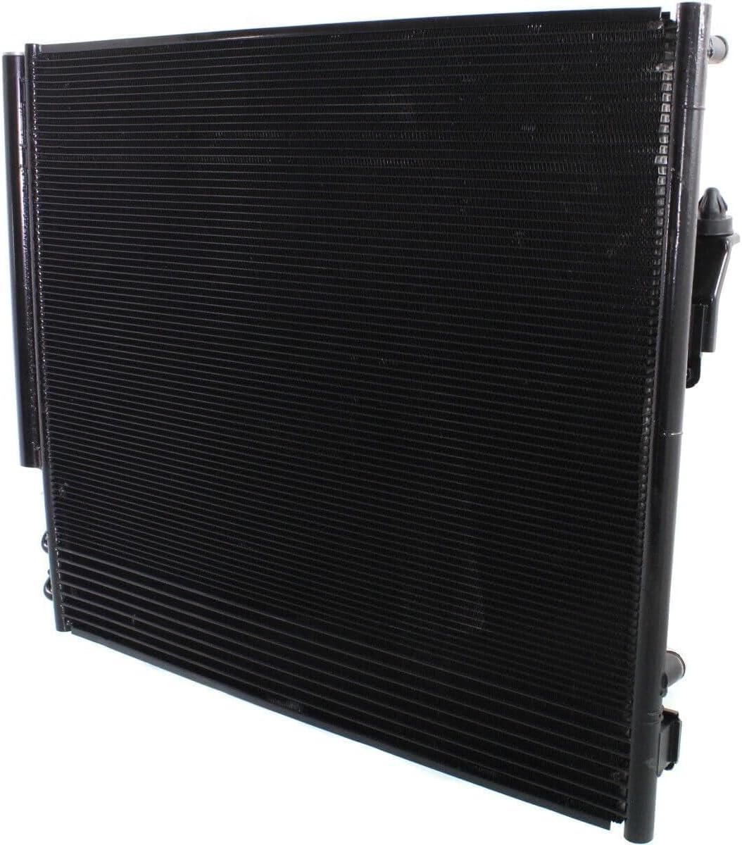 AUTOS PARTS PLUS Front A/C Condenser Aluminum Core Direct Replacement Compatible With 2010-2012 Toyota Sequoia / 2010-2018 Toyota Tundra TO3030318 883500C010