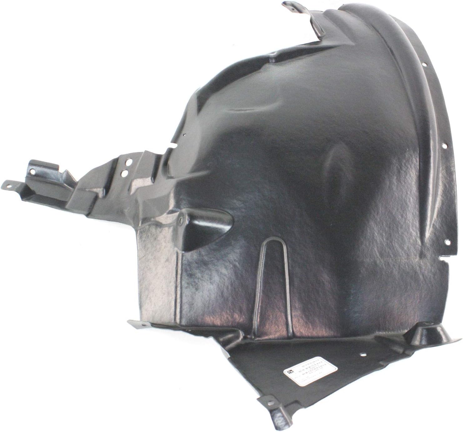 Front Fender Liner Rear Section Left Driver Side Direct Replacement Compatible With 2007-2013 BMW X5 BM1248109 51717169413