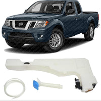 Front Washer Reservoir Assembly Direct Replacement Compatible With 2005-2021 Nissan Frontier NI1288130 28910EA800-PFM 28910ZL40B