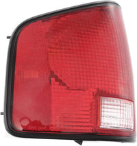 Set of 2 Tail Light Lens And Housing Right Passenger & Left Driver Side Direct Replacement Compatible With 1994-2004 Chevrolet S10 / GMC Sonoma GM2801124 GM2801168 GM2800124