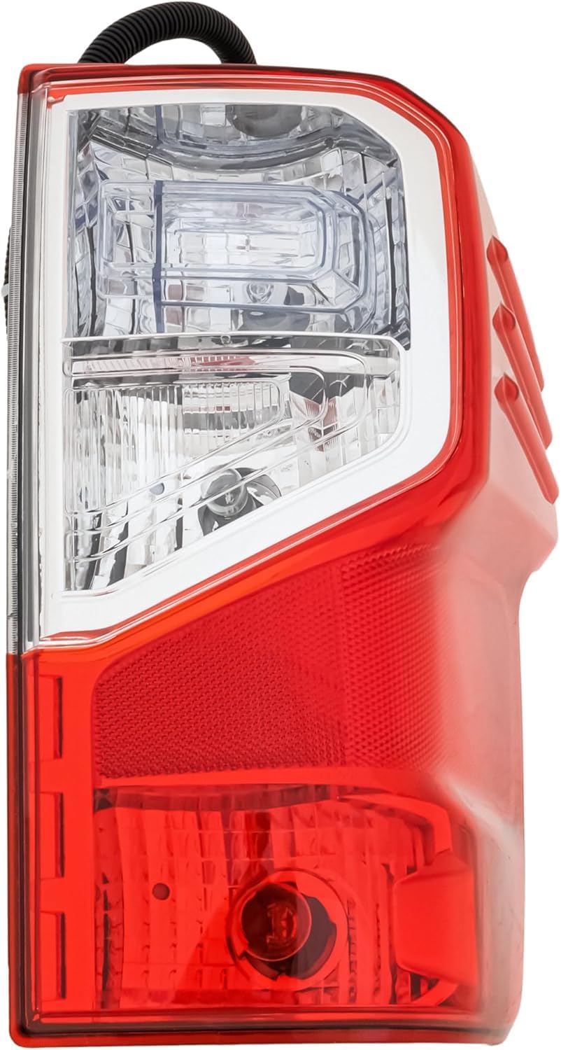 AUTOS PARTS PLUS Tail Light Assembly Right Passenger Side Direct Replacement Compatible With 2017-2023 Nissan Titan / 2016-2023 XD NI2801213 26550EZ23D