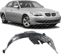 Front Section Fender Liner Right Passenger Side Direct Replacement Compatible With 2008-2010 BMW 5-Series BM1249147 51718042014