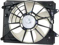Front Radiator Fan Assembly Left Driver Side Direct Replacement Compatible with 2018-2023 Honda Odyssey HO3115171 190155MRA01-PFM 19020RV0A01 19030RYEA11