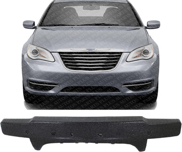Front Bumper Impact Absorber Plastic Direct Replacement Compatible With 2011-2014 Chrysler 200 CH1070823 68082057AB