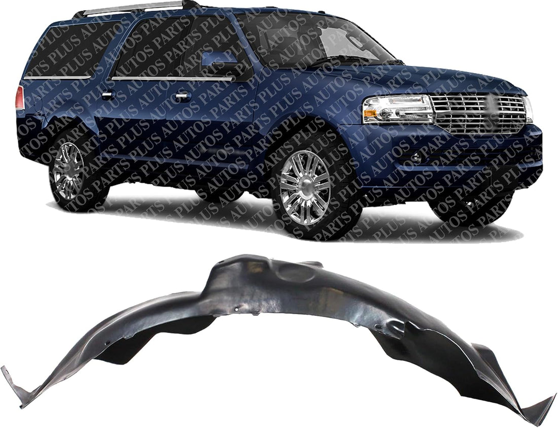 Front Fender Liner Right Passenger Side Direct Replacement Compatible With 2007-2014 Ford Expedition/Lincoln Navigator FO1249129 7L1Z16102A