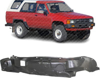 Front Fender Liner Right Passenger Side Direct Replacement Compatible With 1984-1989 Toyota 4Runner / 1984-1988 Toyota Pickup TO1249156 5387589104