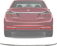 Rear Bumper Step Pad Molding Chrome Direct Replacement Compatible With 2016-2017 Honda Accord HO1144102 71503T2FA51