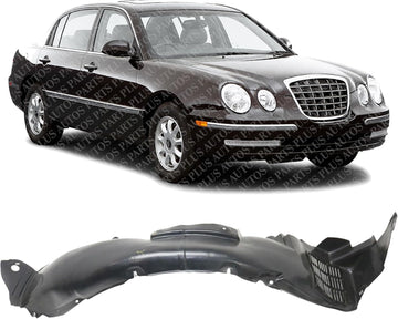 Front Fender Liner Right Passenger Side Direct Replacement Compatible With 2004-2006 Kia Amanti KI1251111 868123F000