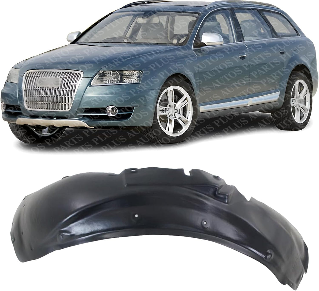 Front Fender Liner Left Driver Side Direct Replacement Compatible With 2001-2005 Audi Allroad Quattro AU1248124 4Z7821171A 4Z7821171C