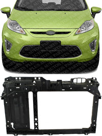 Front Radiator Support Plastic Direct Replacement Compatible With 2011-2019 Ford Fiesta FO1225202 CE8Z16138F
