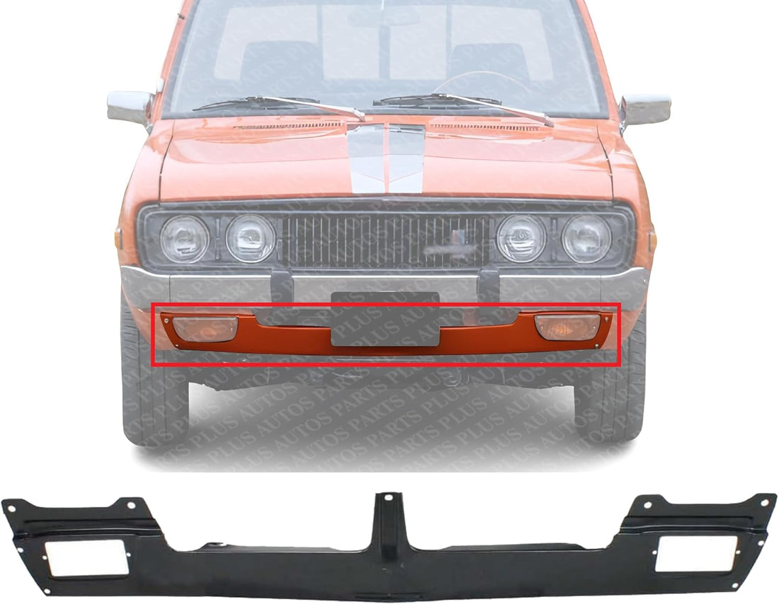 Front Bumper Lower Valance Primed Direct Replacement Compatible With 1972-1979 Nissan 620 NI1091103 62601B5000