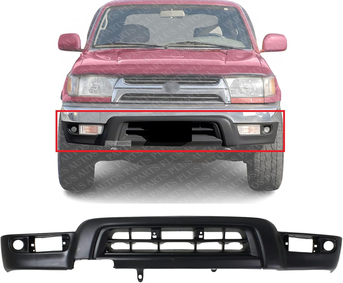 AUTOS PARTS PLUS Front Lower Valance Panel Primed Without Fender Flare Holes Direct Replacement Compatible With 1999-2002 Toyota 4Runner TO1095182 5391135911