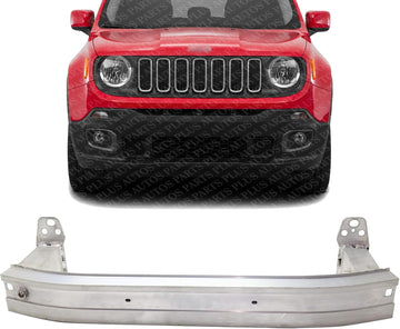Front Bumper Reinforcement Impact Bar Aluminum Direct Replacement Compatible With 2015-2018 Jeep Renegade CH1006236 68247223AA