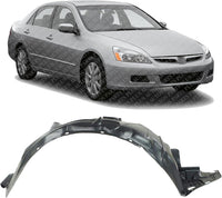 Front Fender Liner Right Passenger Side Direct Replacement Compatible With 2003-2007 Honda Accord HO1249126 74101SDCA00