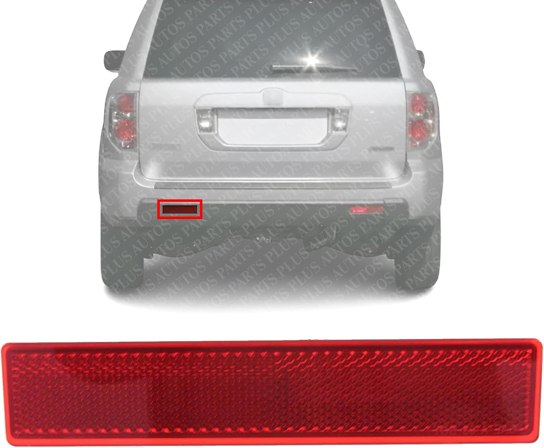 Rear Bumper Reflector Left Driver Side Direct Replacement Compatible With 2006-2008 Honda Pilot HO1185102 33505S9VA11