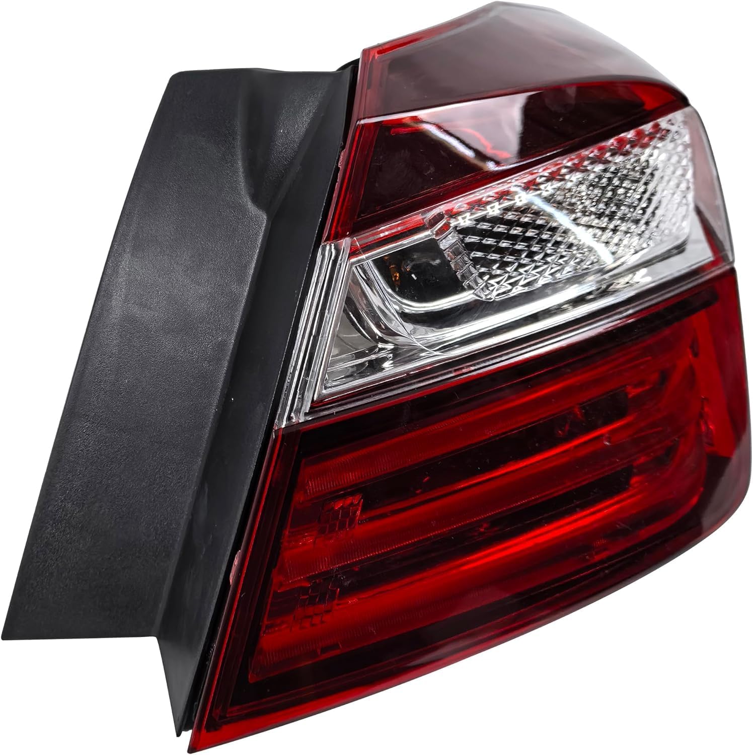 Rear Tail Light Outer Assembly Left Driver Side Direct Replacement Compatible With 2016-2017 Honda Accord HO2804108 33550T2AA21