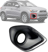 Front Fog Light Molding Chrome Right Passenger Side Direct Replacement Compatible With 2013-2015 Mitsubishi Outlander Sport/RVR MI1039116 8321A516