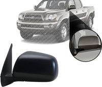Front Mirror Manual Adjust Non-Heated Textured Left Driver Side Direct Replacement Compatible With 2005-2011 Toyota Tacoma TO1320204 8794004170