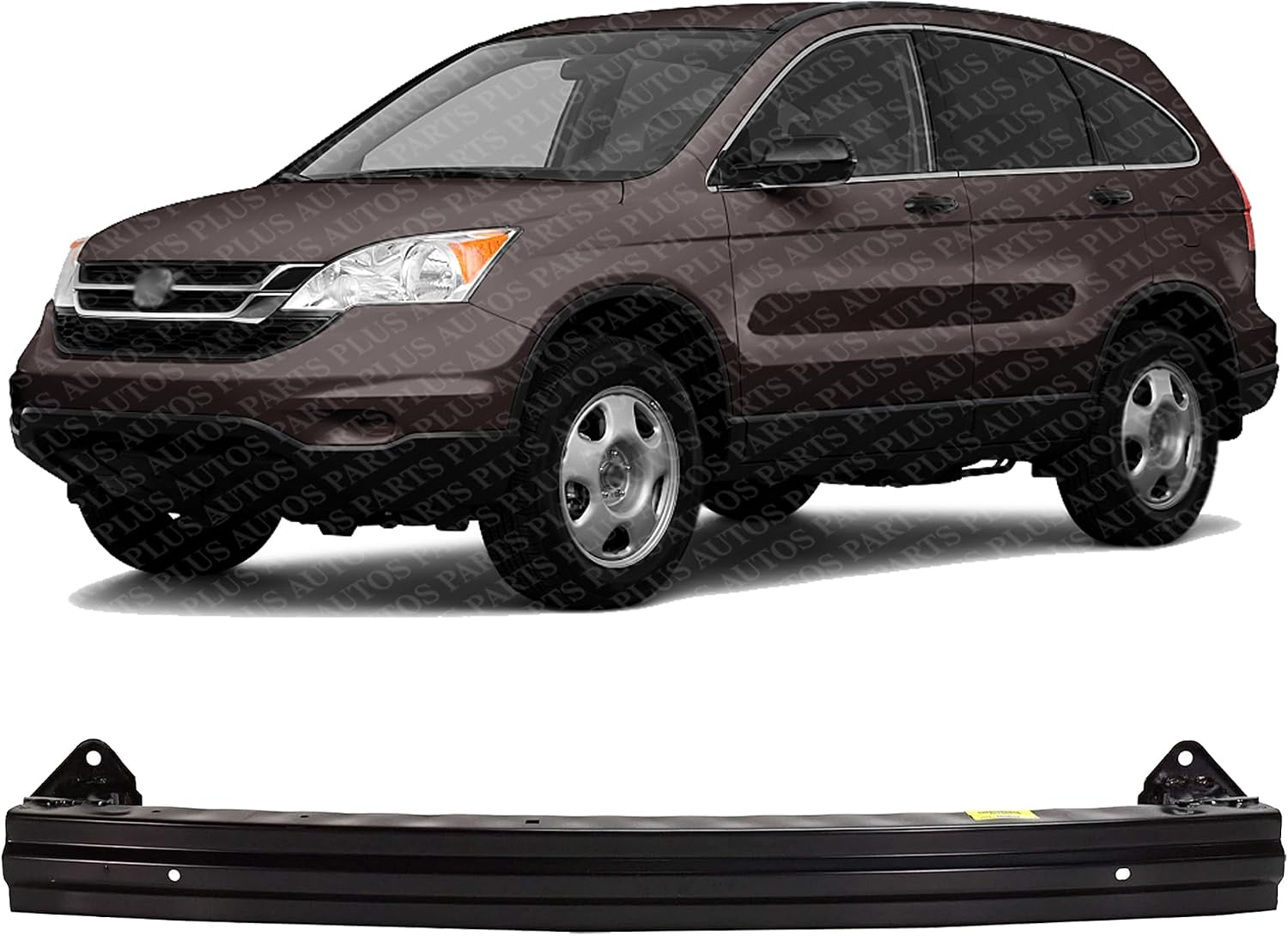 Front Bumper Reinforcement Direct Replacement Compatible With 2007-2011 Honda CR-V HO1006176 71130SXSA00ZZ