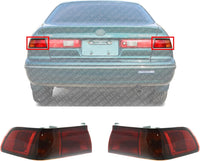 Set Of 2 Tail Light Mounted On Body Assembly Right Passenger & Left Driver Side Direct Replacement Compatible With 1997-1999 Toyota Camry TO2801124 TO2800124 81551AA010 81561AA010
