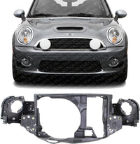 Front Radiator Support Panel Assembly Plastic Direct Replacement Compatible With 2002-2008 Mini Cooper MC1225102 51647200800