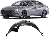 Front Fender Liner Left Driver Side Direct Replacement Compatible With 2021-2023 Hyundai Elantra HY1248186 86811AB000