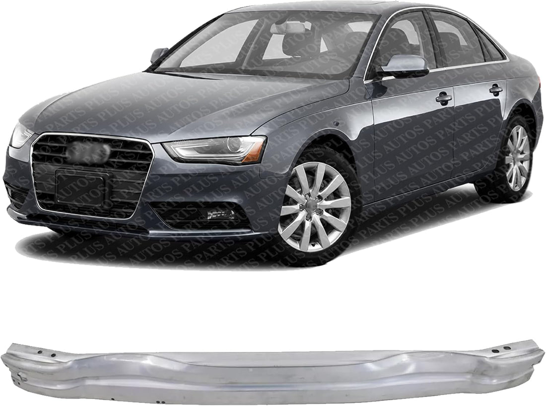 Front Bumper Reinforcement Impact Bar Aluminum Direct Replacement Compatible With 2013-2016 Audi A4 / 2010-2016 S4 / 2012-2017 A5 / S5 AU1006126 8K0807113F