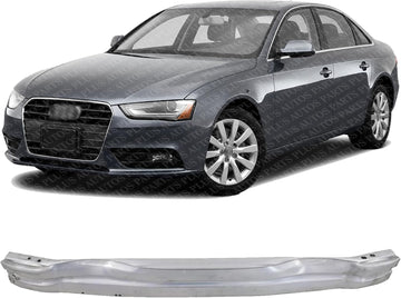 Front Bumper Reinforcement Impact Bar Aluminum Direct Replacement Compatible With 2013-2016 Audi A4 / 2010-2016 S4 / 2012-2017 A5 / S5 AU1006126 8K0807113F